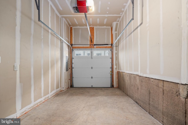 1334 S Quinn St, Arlington, VA 22204 - garage with a garage door opener and electric panel