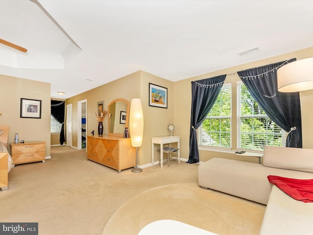 109 Galyn Dr, Brunswick, MD 21758 - carpeted living room with baseboards and a raised ceiling
