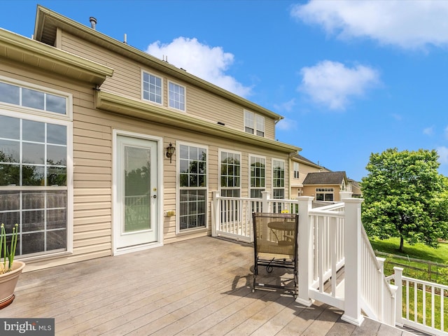 109 Galyn Dr, Brunswick, MD 21758 - view of deck