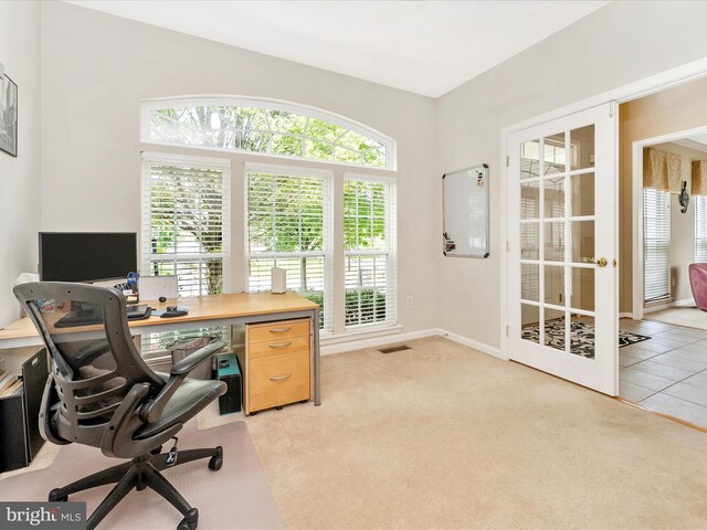 109 Galyn Dr, Brunswick, MD 21758 - home office with light colored carpet and baseboards