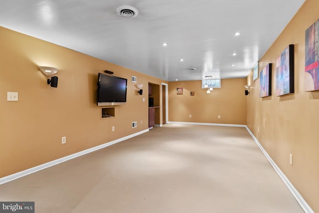 115 Diller Rd, New Cumberland, PA 17070 - finished basement with recessed lighting and baseboards