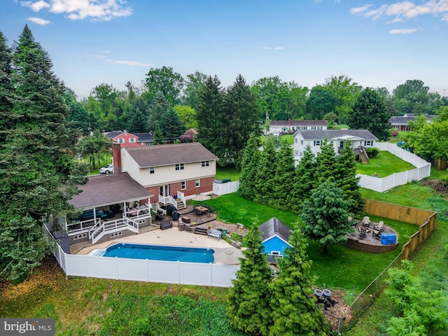 115 Diller Rd, New Cumberland, PA 17070 - view of swimming pool featuring a patio area