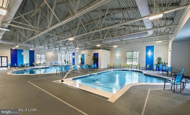 view of indoor community pool