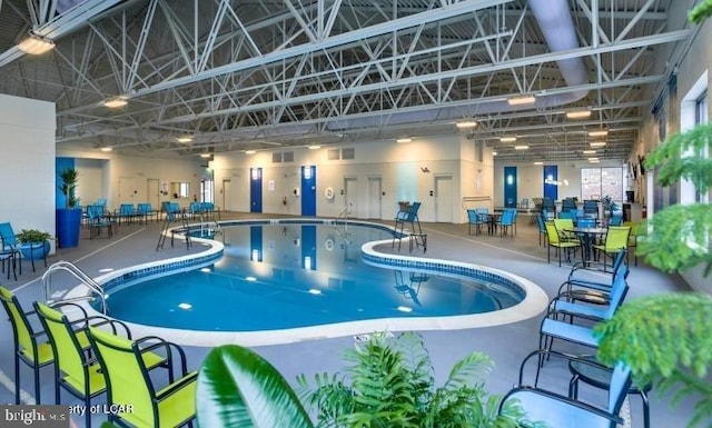 view of indoor pool