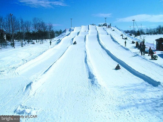 view of mountain background