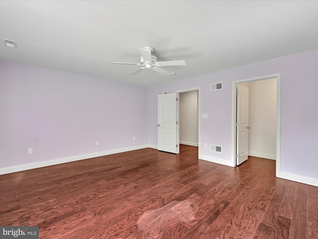 226 Crimson Ln, Elizabethtown, PA 17022 - unfurnished bedroom featuring wood finished floors, baseboards, and ceiling fan