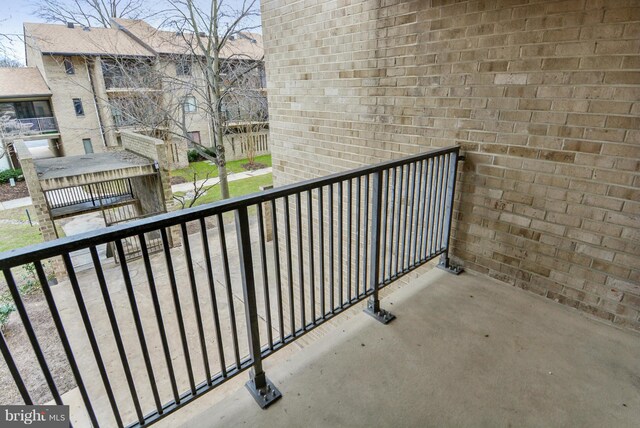 146 Monroe St Unit 101, Rockville, MD 20850 - view of balcony