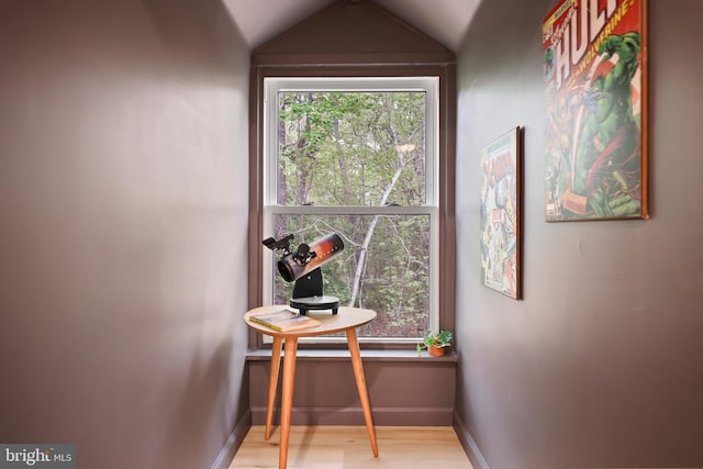 702 Lupin St, Browns Mills, NJ 08015 - doorway to outside featuring light wood-style floors and baseboards