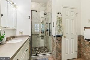 11050 Stonebrook Dr, Manassas, VA 20112 - full bath with a shower stall and vanity
