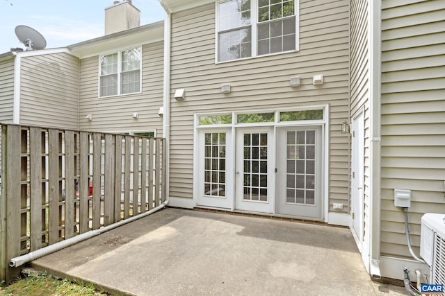 3353 Worth Xing, Charlottesville, VA 22911 - back of house featuring a patio area, a chimney, and fence