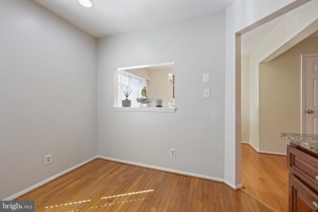 5737 Regency Ln, District Heights, MD 20747 - empty room featuring light wood-type flooring and baseboards