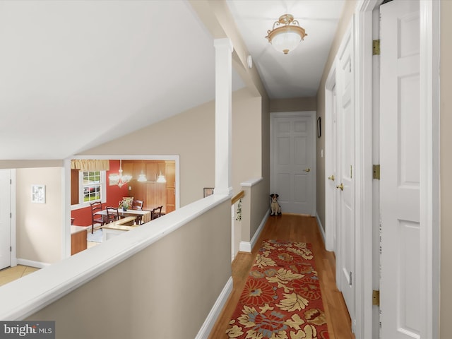 101 Gothard Rd, Lutherville Timonium, MD 21093 - hall with light wood finished floors and baseboards