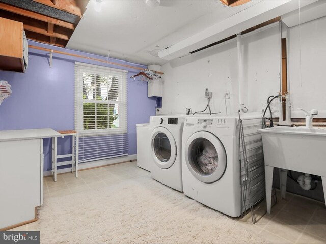101 Gothard Rd, Lutherville Timonium, MD 21093 - washroom with separate washer and dryer