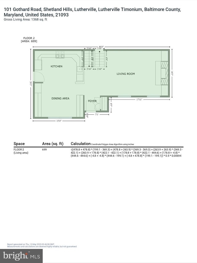 101 Gothard Rd, Lutherville Timonium, MD 21093 - home floor plan