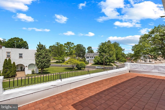 view of patio / terrace