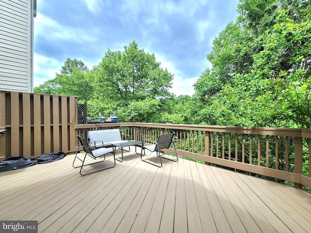 29 Ferns Ct, Lutherville Timonium, MD 21093 - view of deck