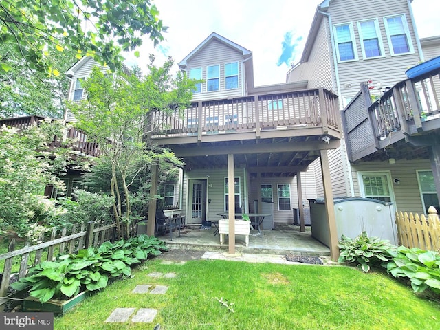 29 Ferns Ct, Lutherville Timonium, MD 21093 - back of house with a patio area and a deck