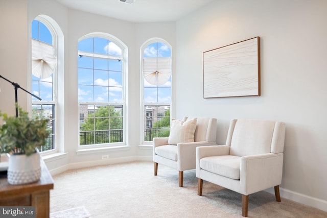 501 Triggerfish Dr, Oxon Hill, MD 20745 - living area featuring carpet and baseboards