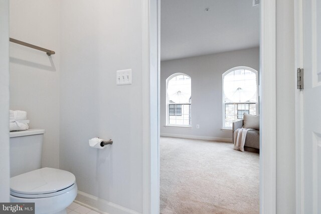 501 Triggerfish Dr, Oxon Hill, MD 20745 - bathroom featuring toilet and baseboards