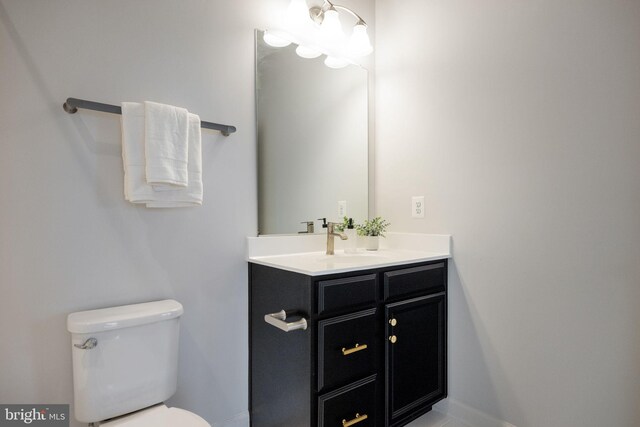 501 Triggerfish Dr, Oxon Hill, MD 20745 - bathroom featuring toilet and vanity
