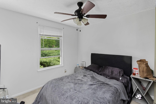 7 Woodland Ct, Hamilton, NJ 08610 - carpeted bedroom with baseboards and ceiling fan