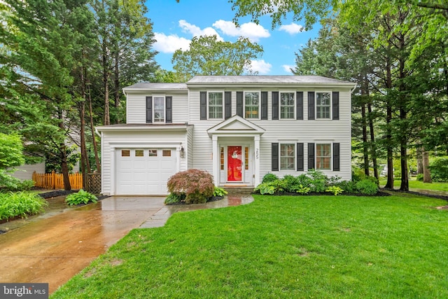 255 Lower Magothy Beach Rd, Severna Park, MD 21146 - view of front of house with driveway and an attached garage