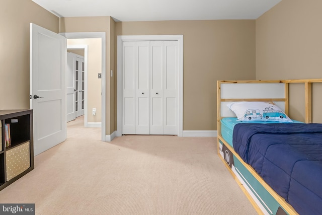 255 Lower Magothy Beach Rd, Severna Park, MD 21146 - carpeted bedroom with baseboards and a closet