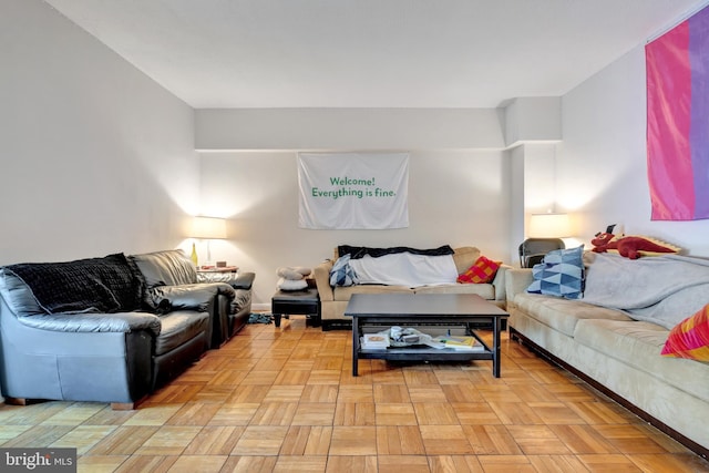 view of living room