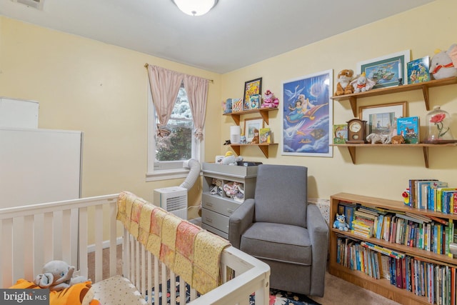 5207 Eugene Ave, Baltimore, MD 21206 - carpeted bedroom with a nursery area