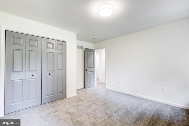 1017 Mill Rd, Leesport, PA 19533 - unfurnished bedroom with carpet floors, baseboards, and a closet