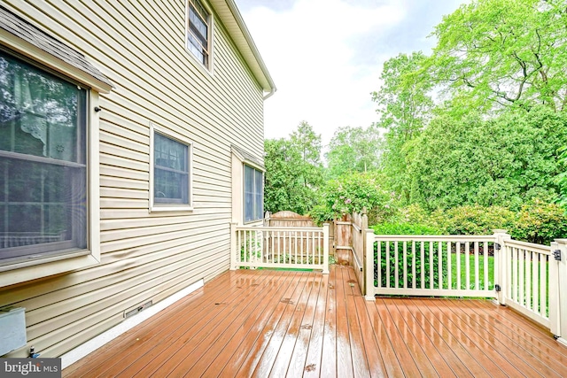 612 Howard Ave, Pitman, NJ 08071 - view of deck