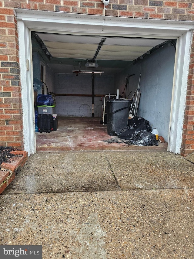 1506 N 13th St, Philadelphia, PA 19122 - garage with a garage door opener