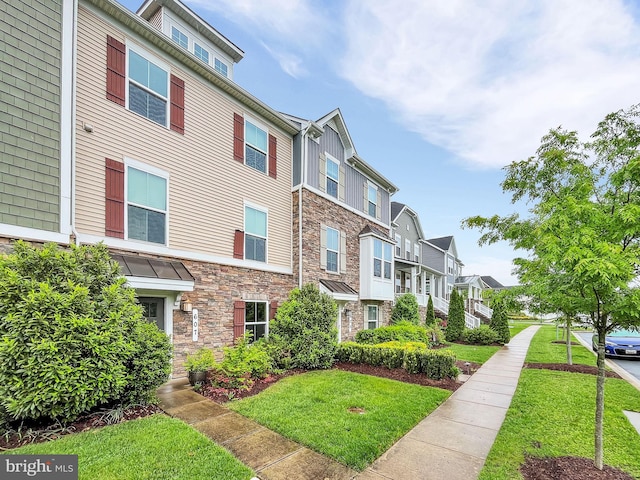 view of property featuring a residential view