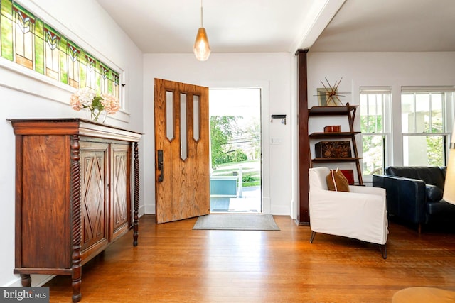 730 Fillmore St, Harpers Ferry, WV 25425 - foyer with wood finished floors
