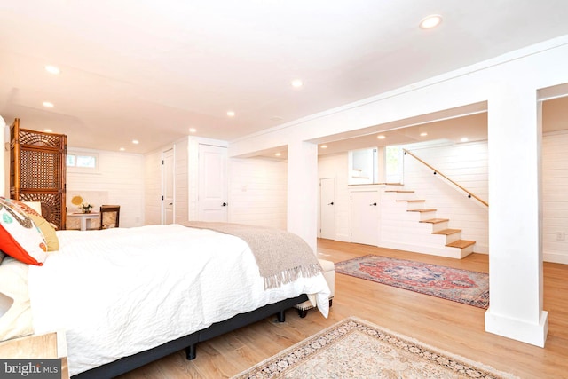 730 Fillmore St, Harpers Ferry, WV 25425 - bedroom featuring wood finished floors and recessed lighting