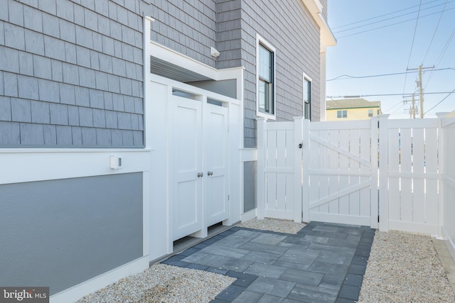 1306 N Barnegat Ave, Surf City, NJ 08008 - view of patio / terrace featuring a gate and fence