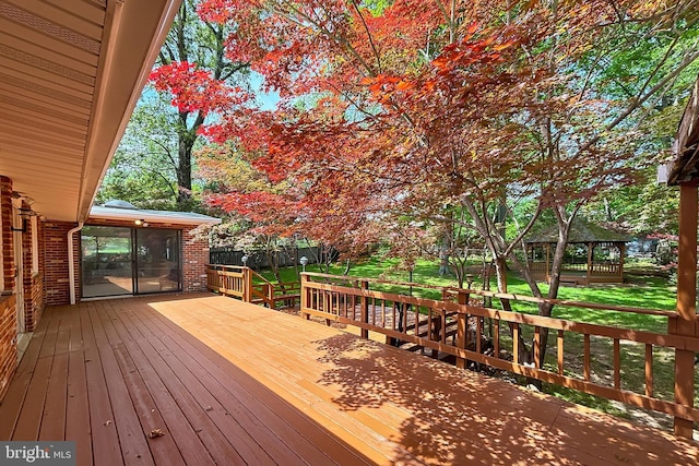 4124 Watkins Trl, Annandale, VA 22003 - view of deck