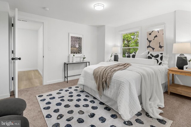 2506 Chelsea Ter, Baltimore, MD 21216 - bedroom featuring carpet and baseboards