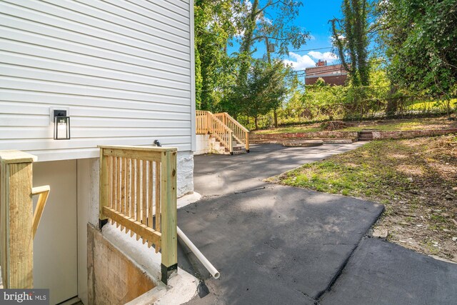 2506 Chelsea Ter, Baltimore, MD 21216 - view of patio