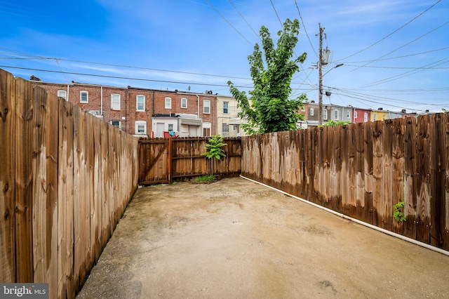 view of patio / terrace featuring a fenced backyard