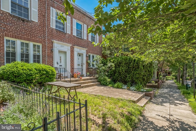 2217 Observatory Pl NW, Washington, DC 20007 - view of front facade with brick siding