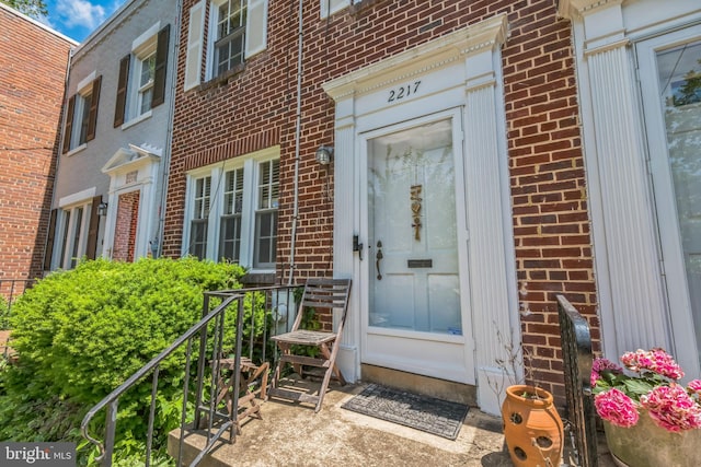 2217 Observatory Pl NW, Washington, DC 20007 - property entrance with brick siding