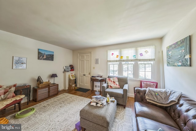 2217 Observatory Pl NW, Washington, DC 20007 - living room featuring wood finished floors