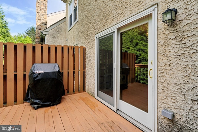 2000 Eton Ct Unit 2000, West Chester, PA 19382 - wooden deck with a grill