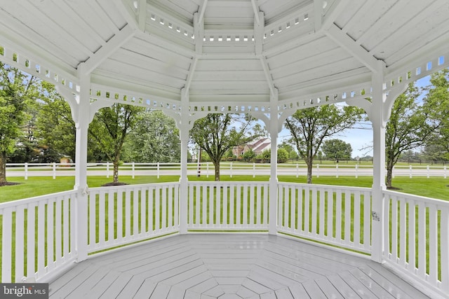 7103 Brookshire Ln, Clarksville, MD 21029 - view of wooden deck