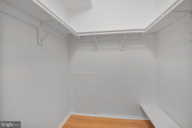 3320 Woodburn Village Dr Unit 32, Annandale, VA 22003 - spacious closet with light wood-style flooring