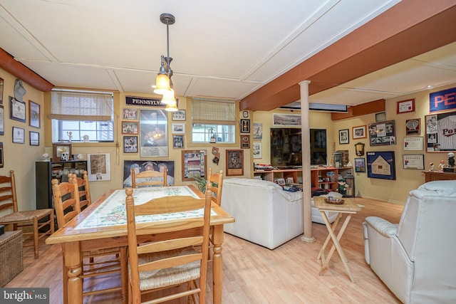 87 Chapel Hill Rd, Mount Laurel, NJ 08054 - dining room with light wood-type flooring