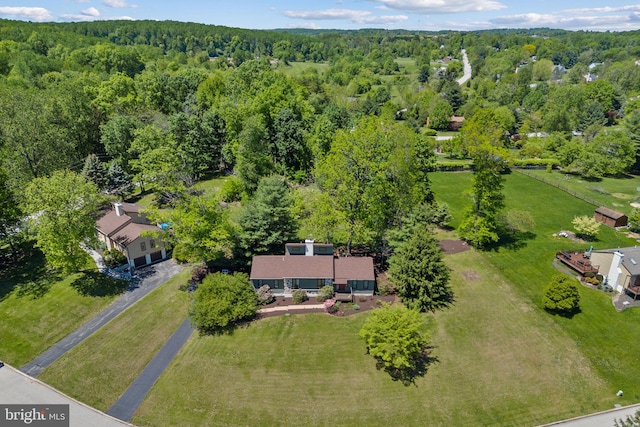 4 Fox Ridge Rd, Glenmoore, PA 19343 - drone / aerial view of a heavily wooded area