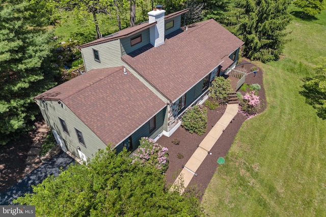 4 Fox Ridge Rd, Glenmoore, PA 19343 - view from above of property