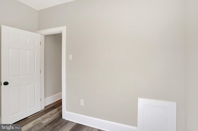6706 Marsden St, Philadelphia, PA 19135 - empty room with wood finished floors and baseboards